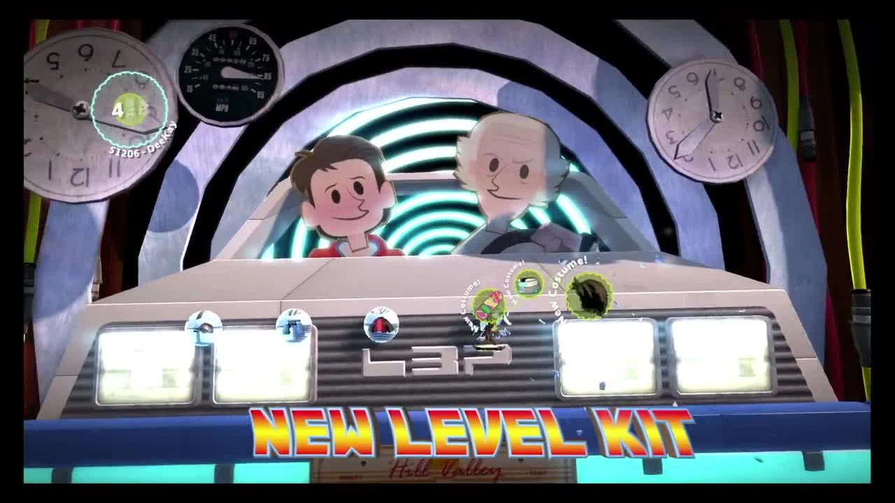LittleBigPlanet 3: DLC «Назад в будущее»