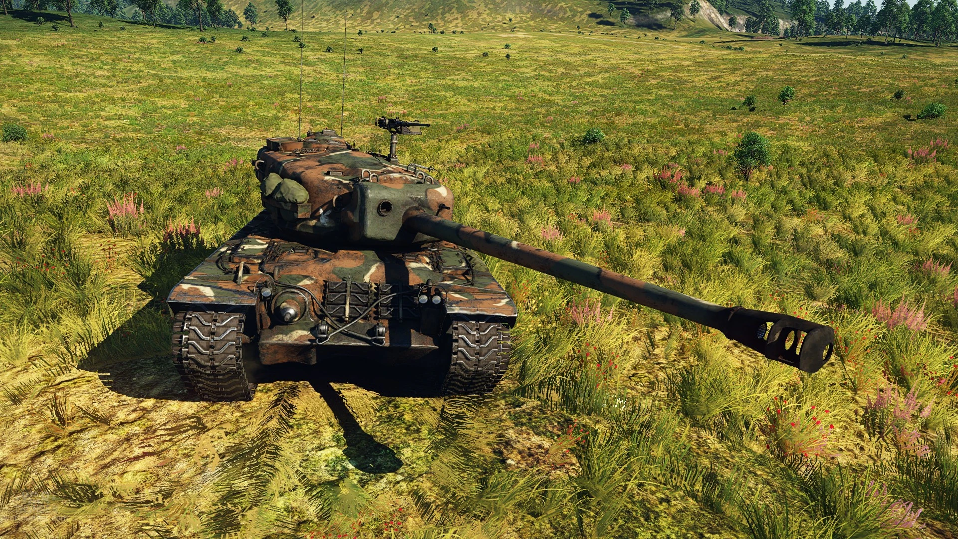 War Thunder "T29 fictional MERDC camouflage"