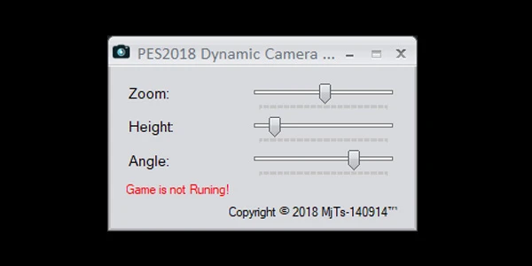 PES 2018 "Dynamic Camera Tweak"