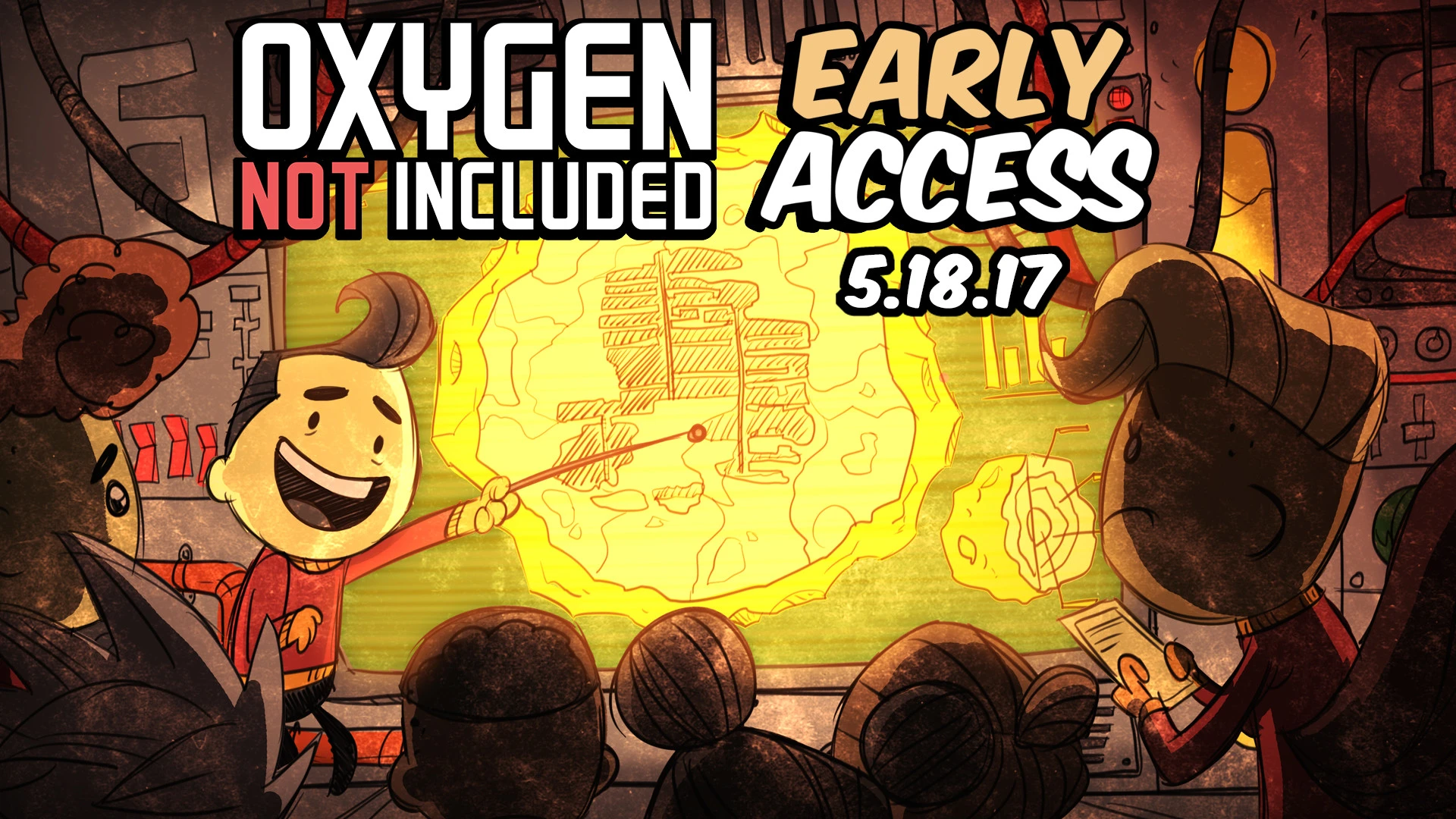Oxygen Not Included появится в раннем доступе Steam