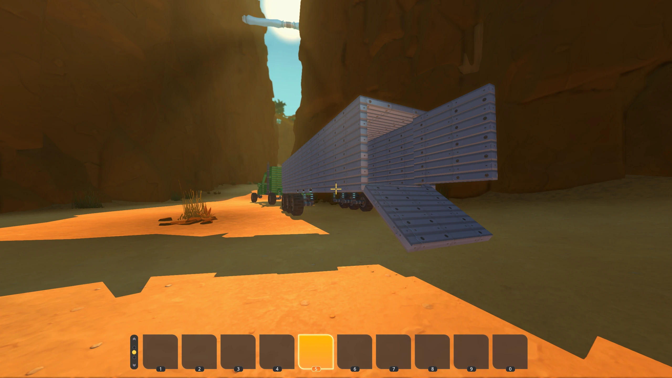 Scrap Mechanic "Фура с прицепом"