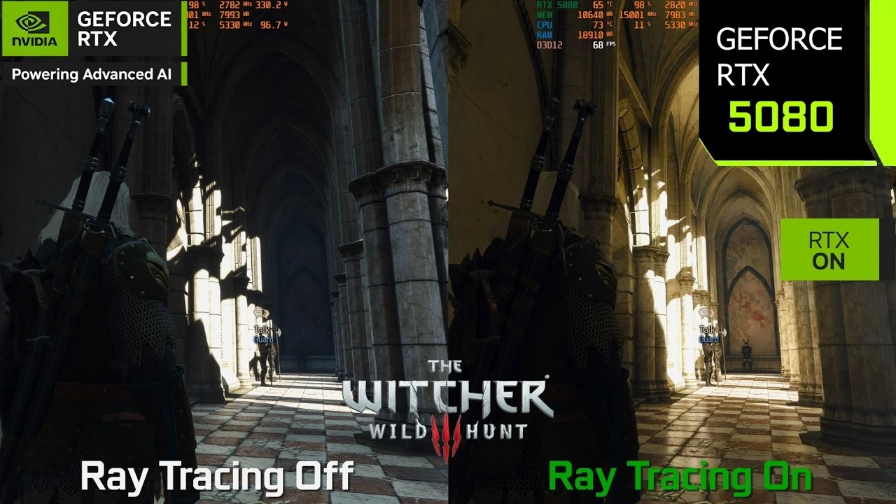Магия трассировки лучей в Туссенте: Ультимативный тест "Ведьмака 3" на мощностях RTX 5080