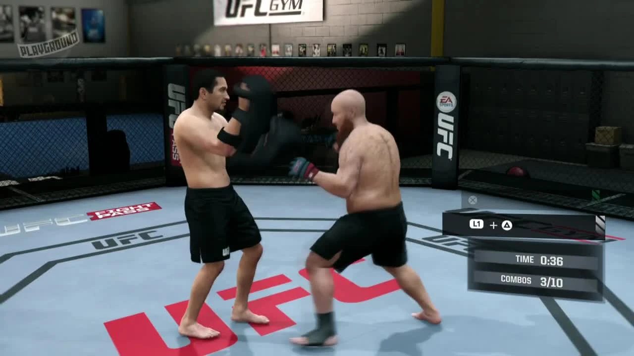 EA Sports UFC. То левой, то правой