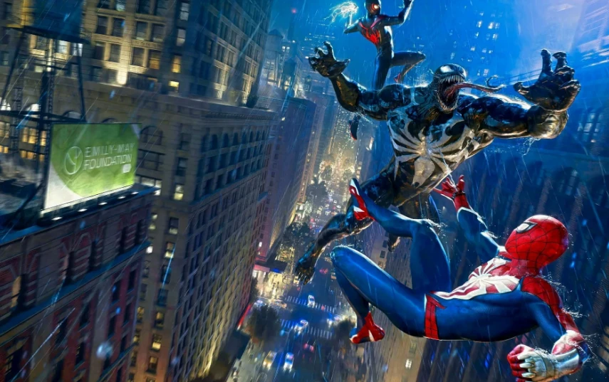Marvel's Spider-Man 2 "Сохранение - все пройдено на 100% и открыто"