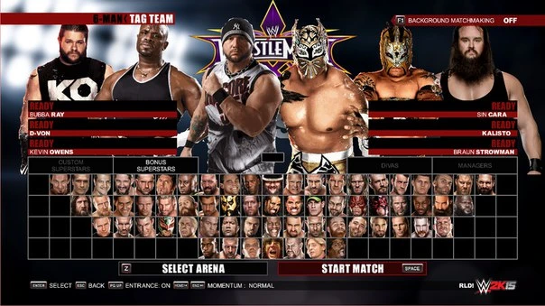 WWE 2K15 "Новые рестлеры"