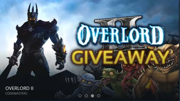 Сервис Gamesessions раздает бесплатно игру Overlord 2