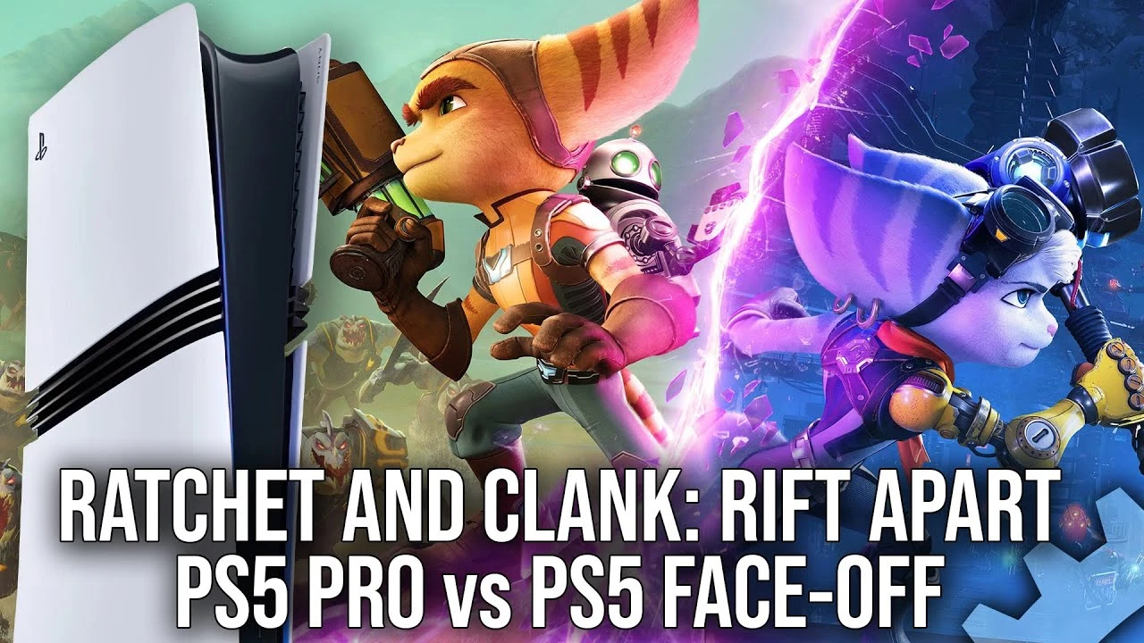 Digital Foundry сравнили версию Ratchet & Clank: Rift Apart для PS5 Pro и PS5