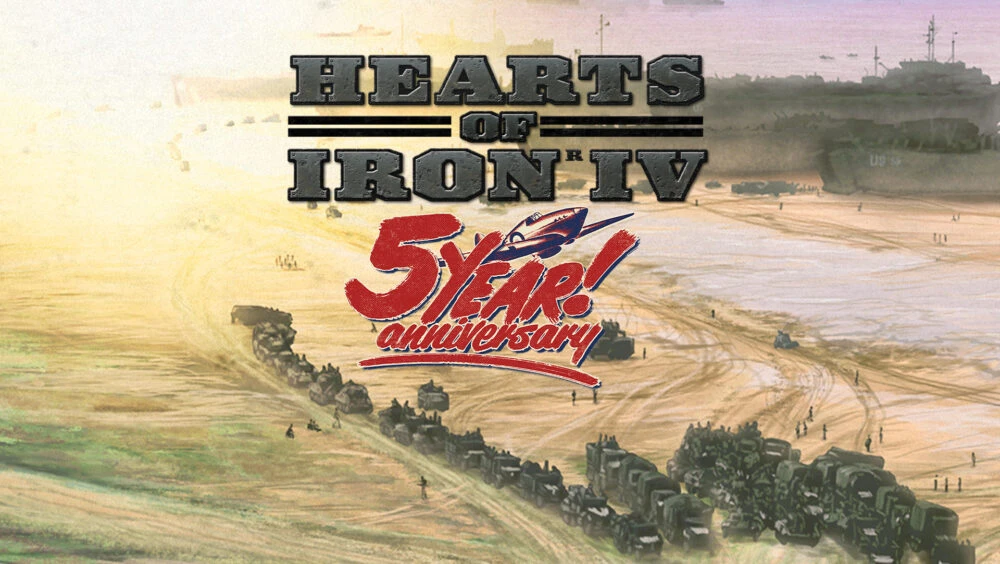 Hearts of Iron IV празднует пятую годовщину новым юбилейным набором