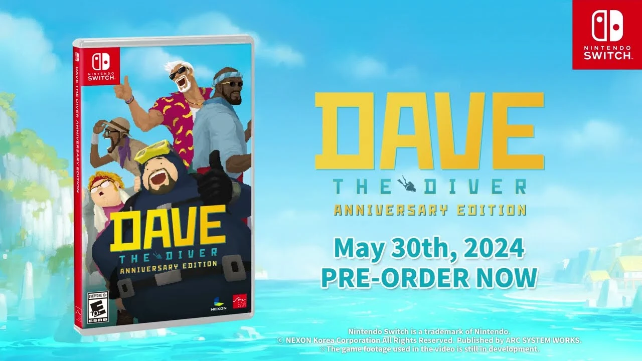 Физическое издание Dave The Diver для Switch выйдет 30 мая