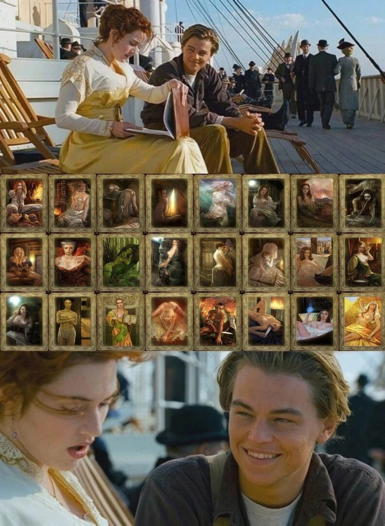 Счастливый обладатель всех карточек