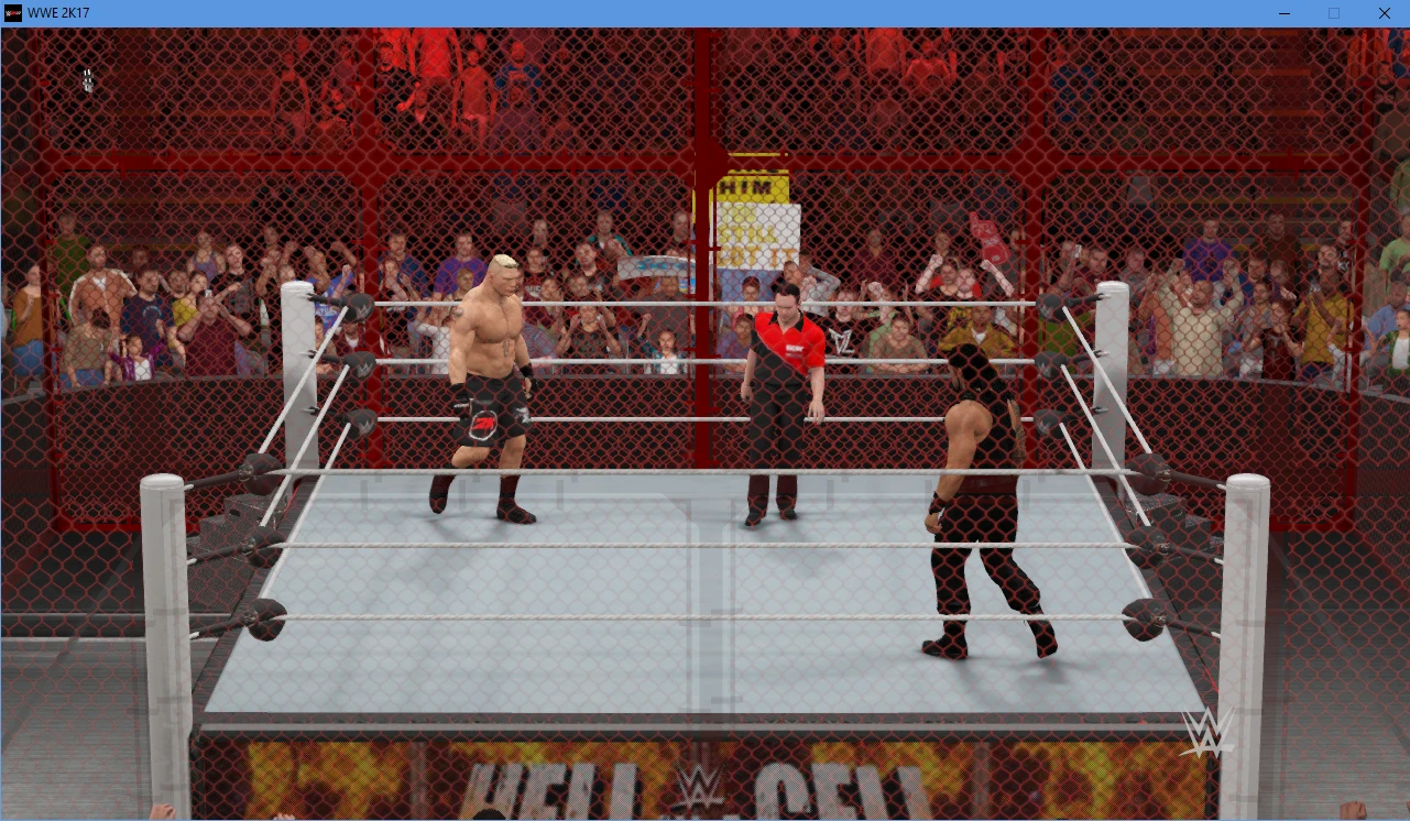 WWE 2K17 "Красная клетка"