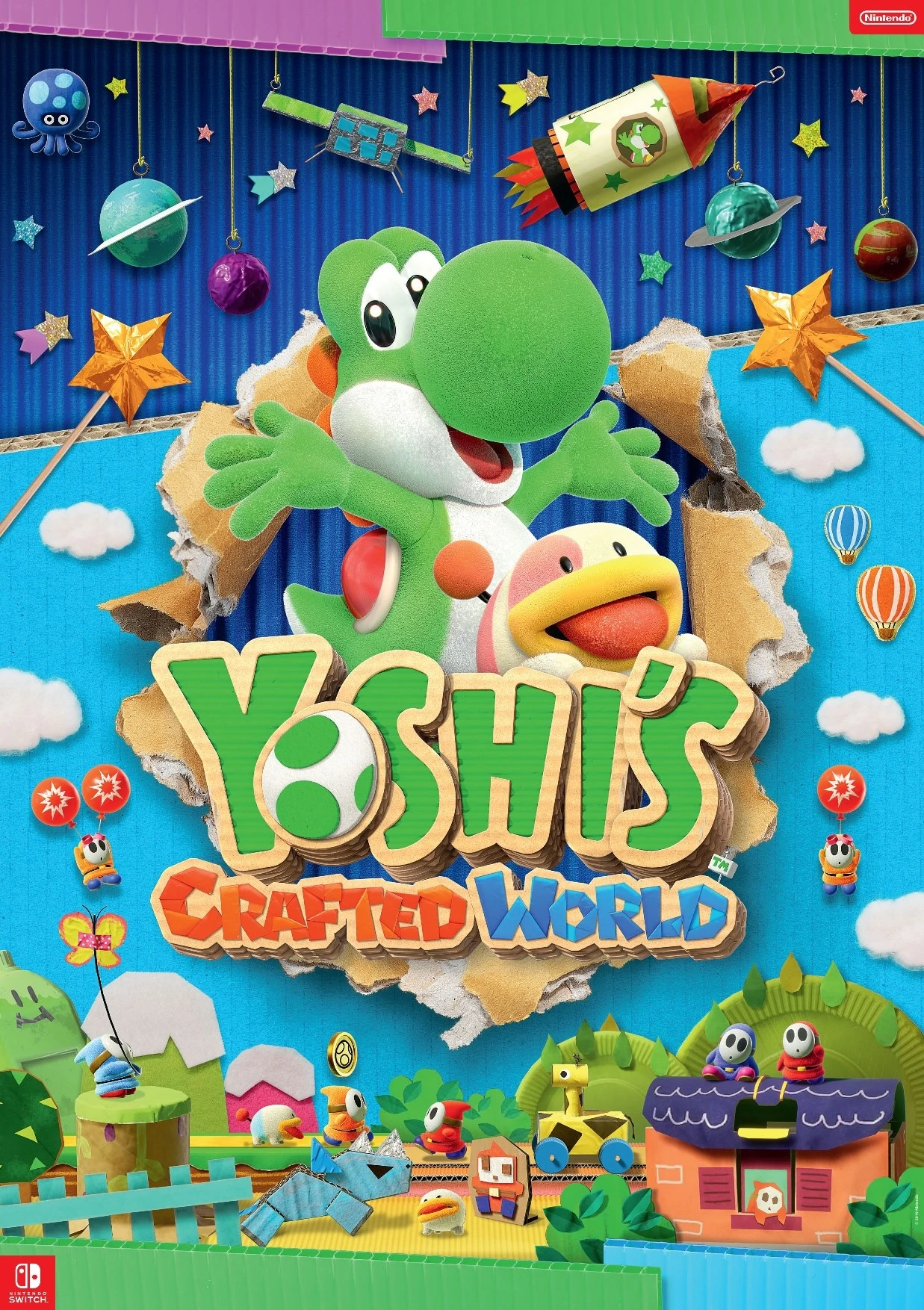 Объявлены бонусы предзаказа Yoshi's Crafted World