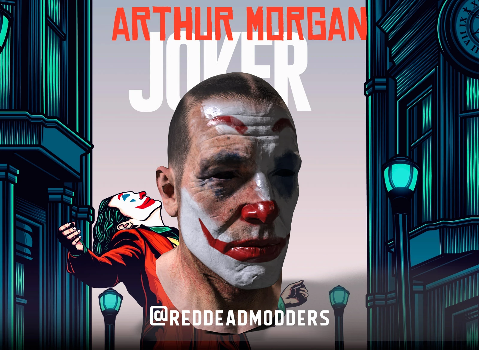 Red Dead Redemption 2 "Артур Морган как Джокер / Arthur Morgan as The Joker"