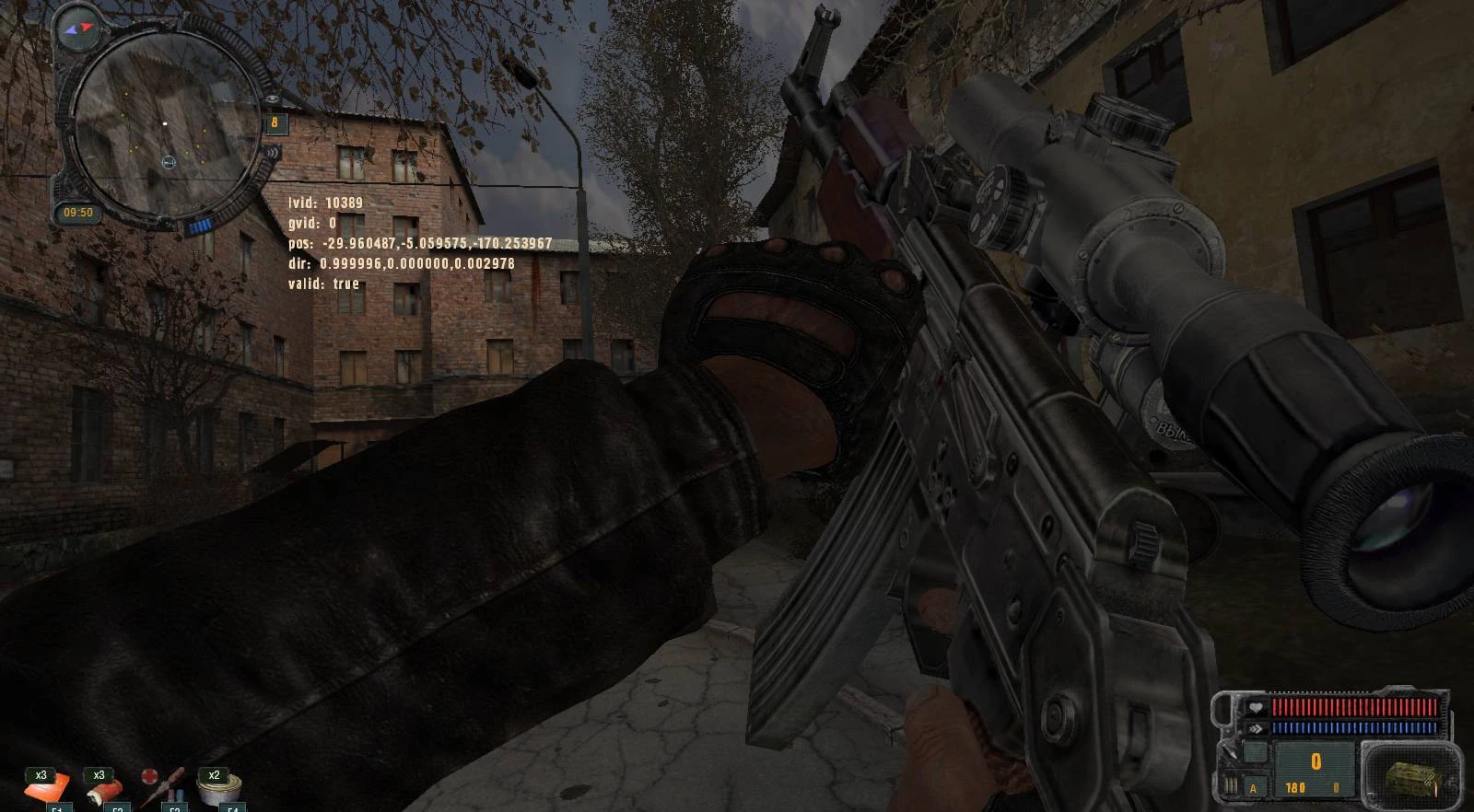 S.T.A.L.K.E.R.: Clear Sky "АК из build'а 1154"