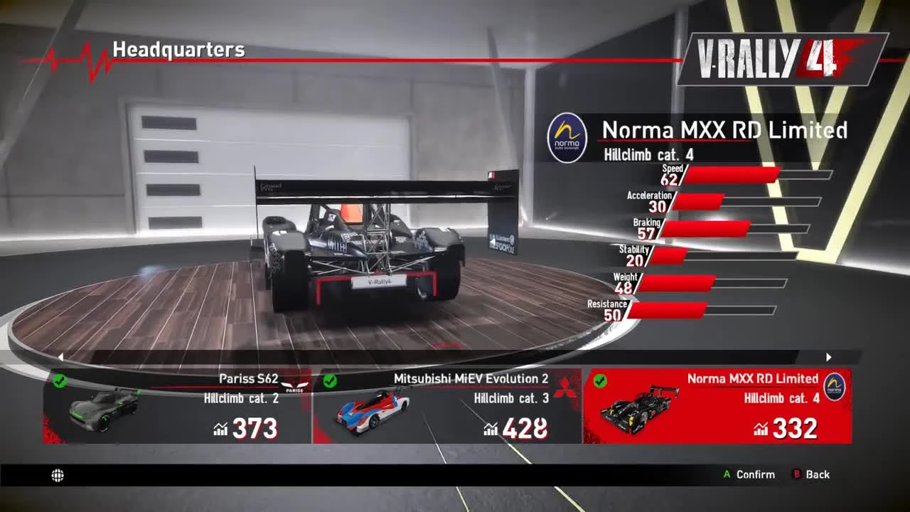 V-RALLY 4 | Полный список автомобилей