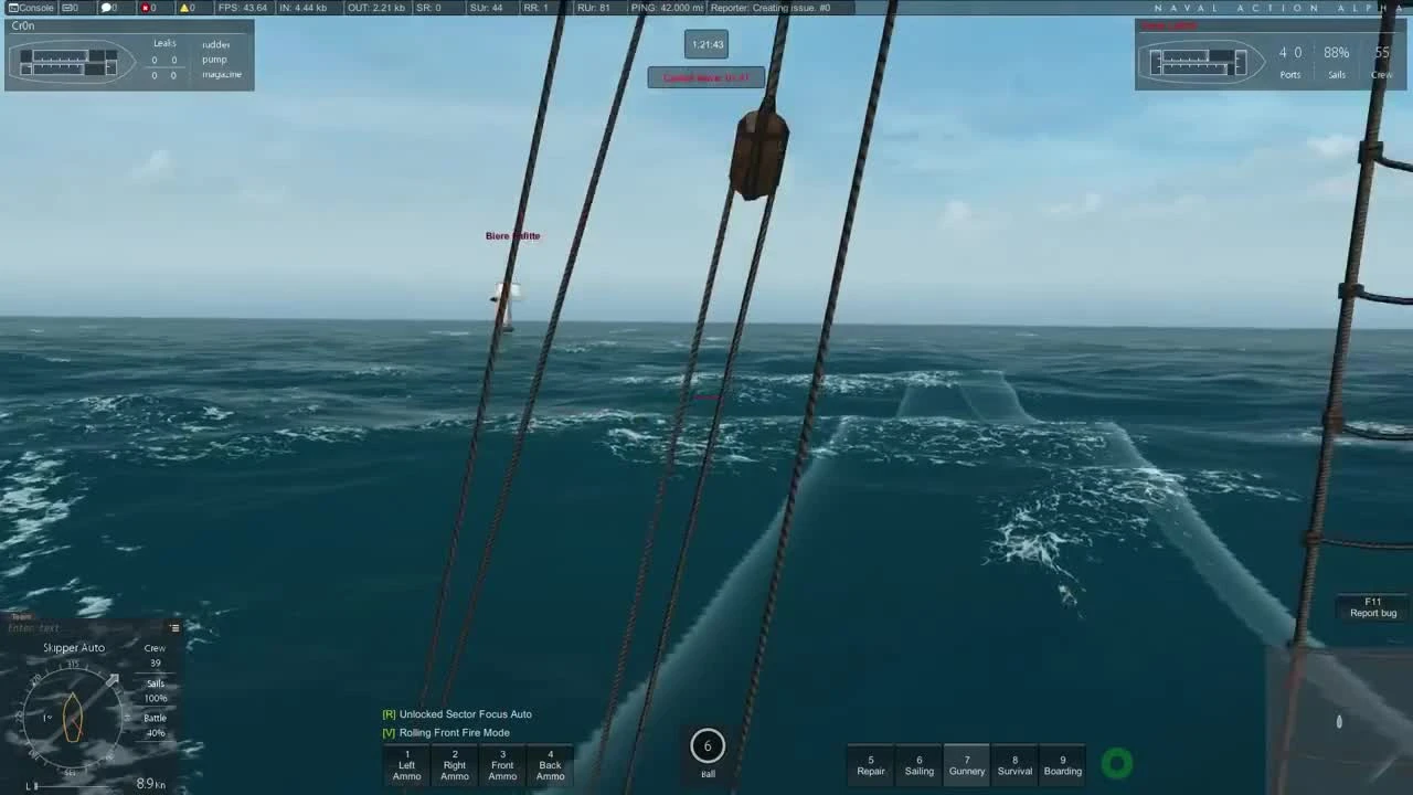 Naval Action. Альфа версия. Обзор-летсплей от Cr0n.