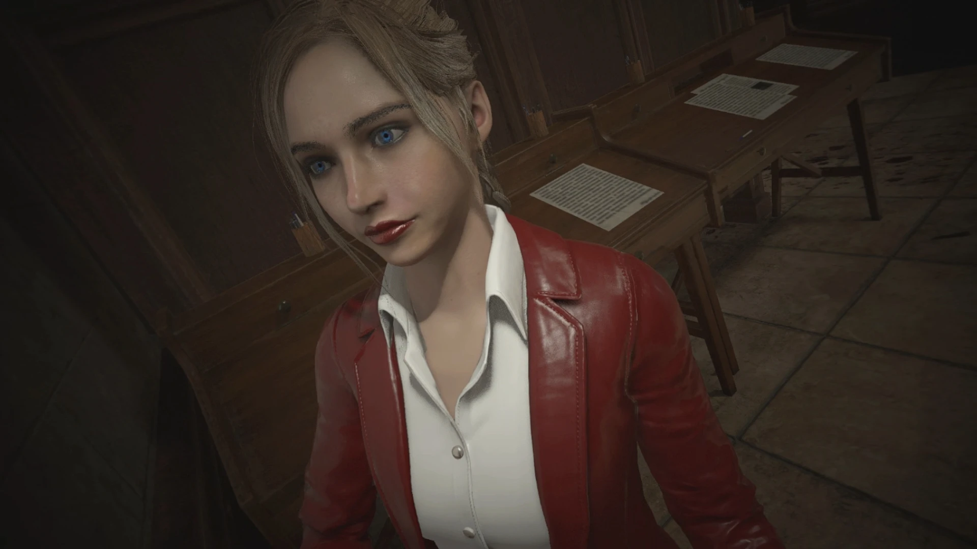 Resident Evil 2 "Клэр в костюме из Resident Evil: Revelations 2 красный"