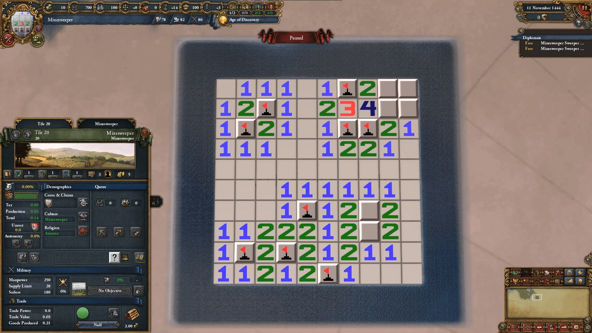 Europa Universalis 4 "Сапер"