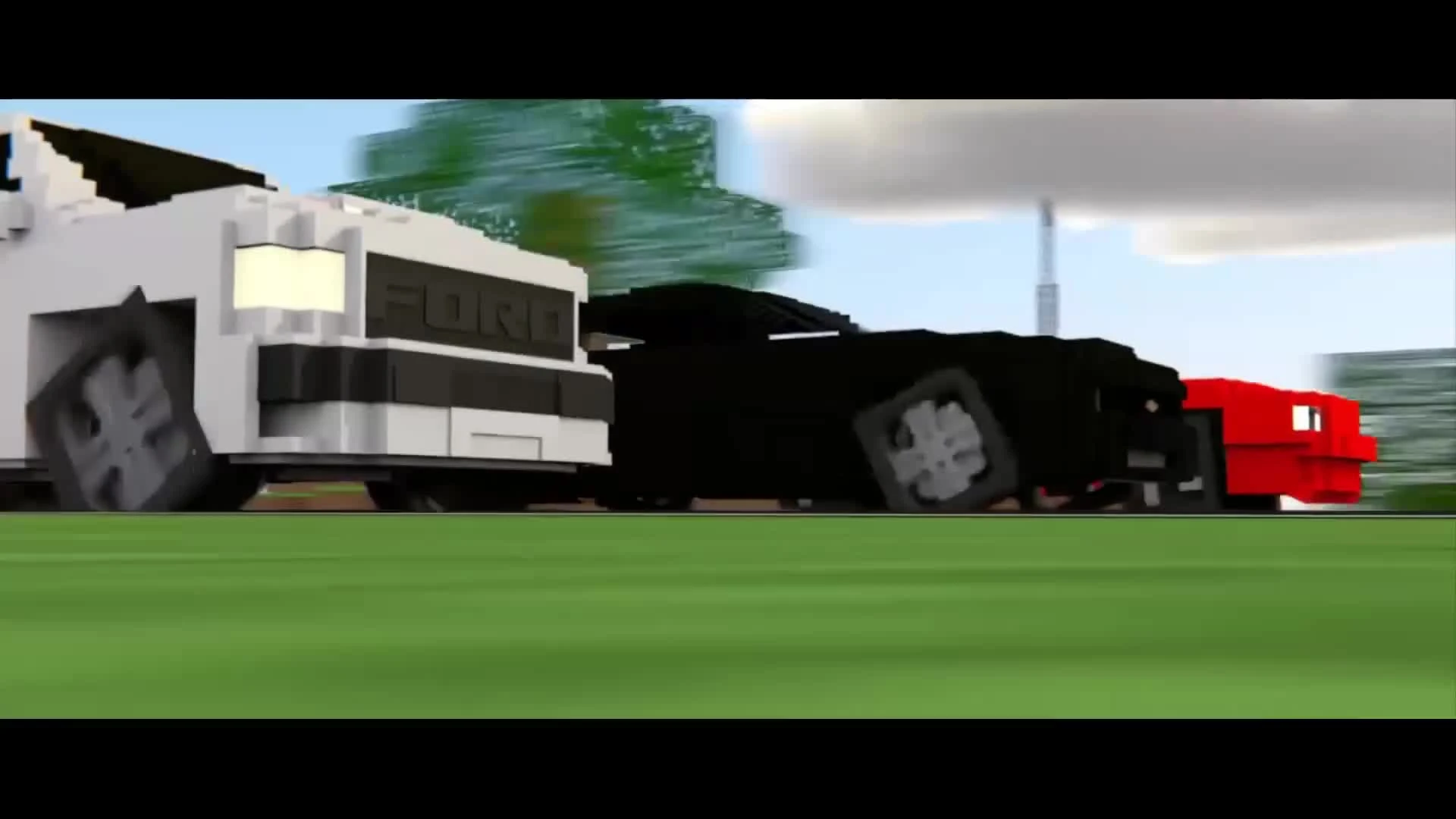 The Crew "E3 Трейлер в стиле Майнкрафт!"