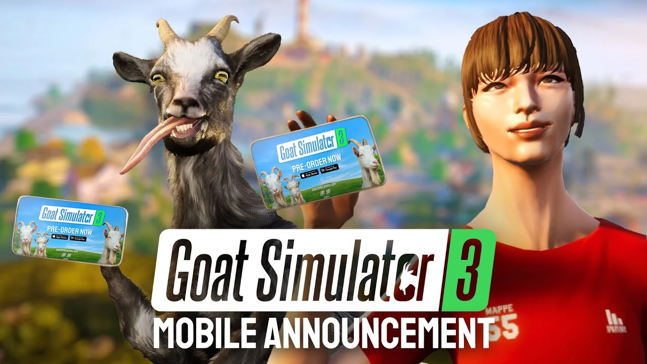 Абсурдная игра Goat Simulator 3 доберется до мобильных устройств