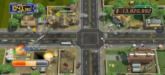 Burnout CRASH! начинали делать для Wii