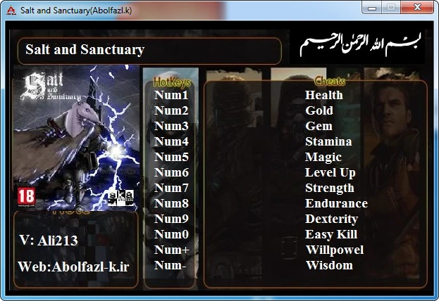 Salt and Sanctuary: Трейнер/Trainer (+12) [31.03.20] {Abolfazl.k}