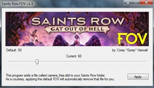 Saints Row Fov Editor