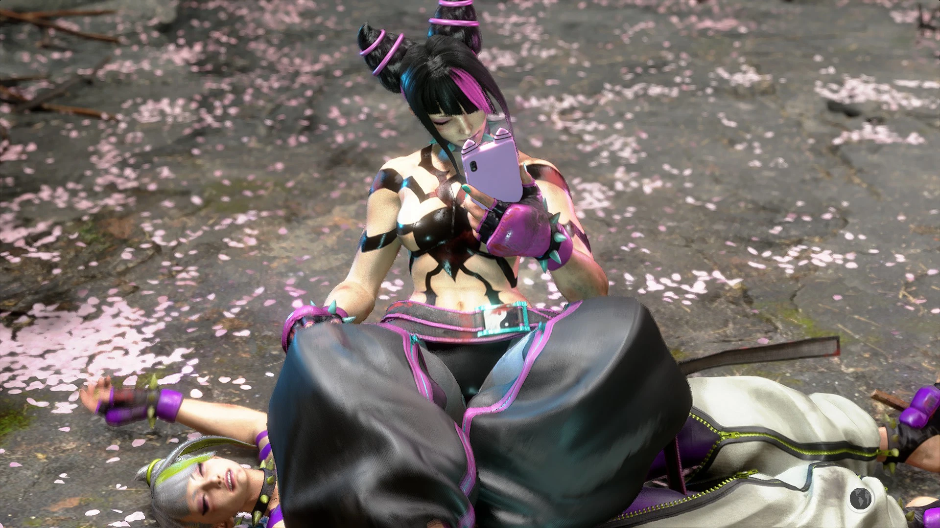 Street Fighter 6 "Джури топлесс"