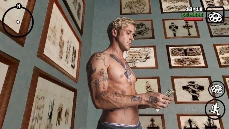 В тату-салоне