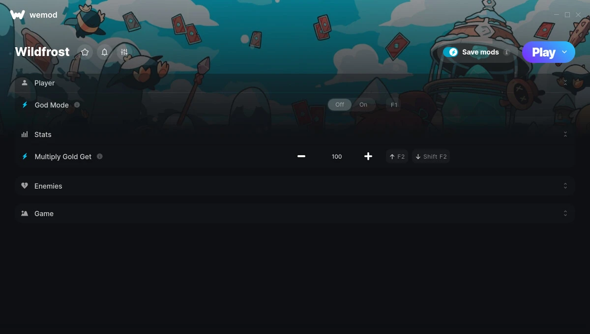 Wildfrost "Трейнер +5" [UPD: 31.07.2024] {ColonelRVH / WeMod}