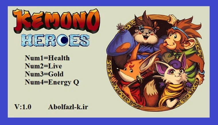 Kemono Heroes "Трейнер +4" [1.0] {Abolfazl.k}