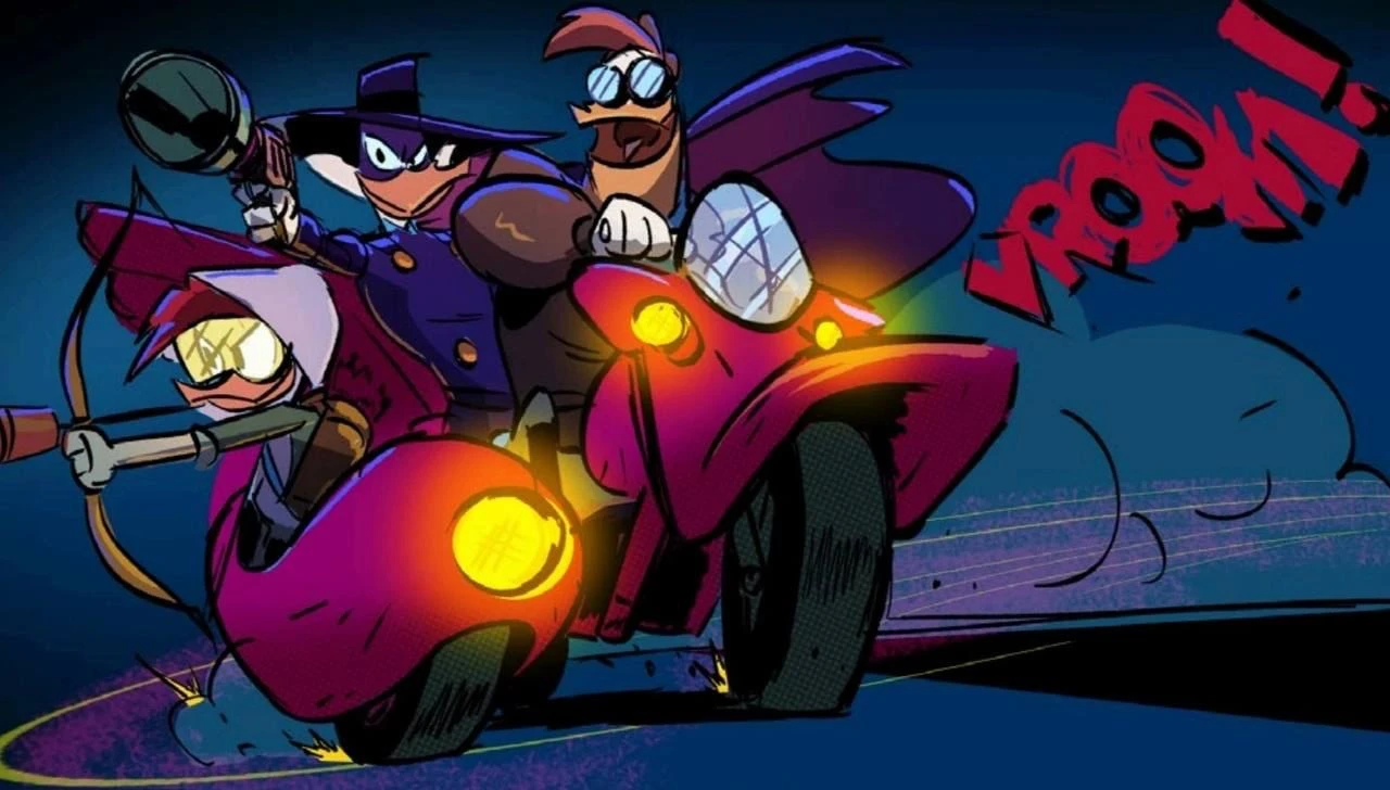 В сеть попали концепты нового мультсериала о Чёрном Плаще