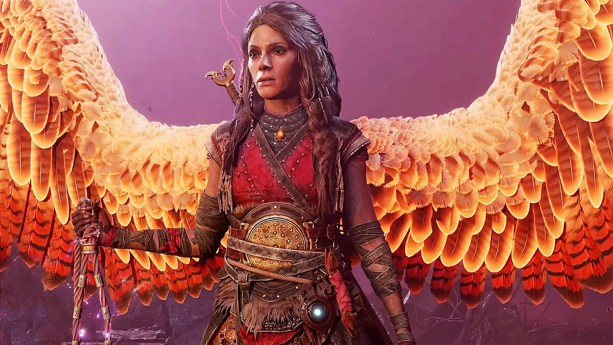 Косплей Фрейи из God of War: Ragnarok