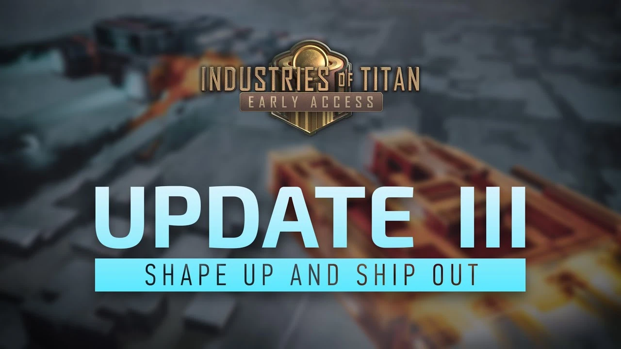 В Industries of Titan появились бои между кораблями и снег