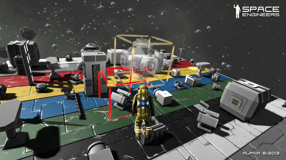 Space Engineers "Текстуры с низким разрешением"