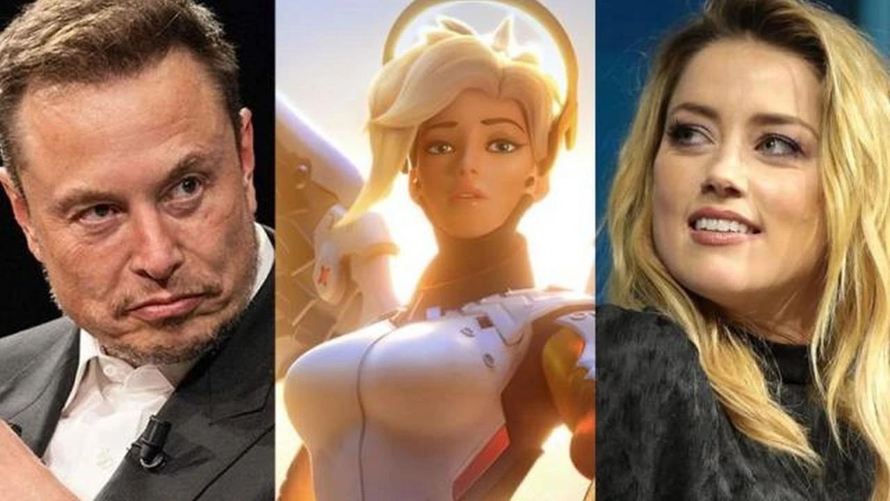 Эмбер Херд показывала Илону Маску косплей на Ангела из Overwatch