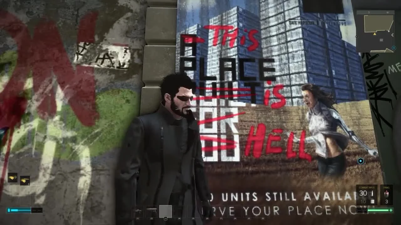 Танец Адама Дженсена (Safety Dances) - Deus Ex Mankind Divided