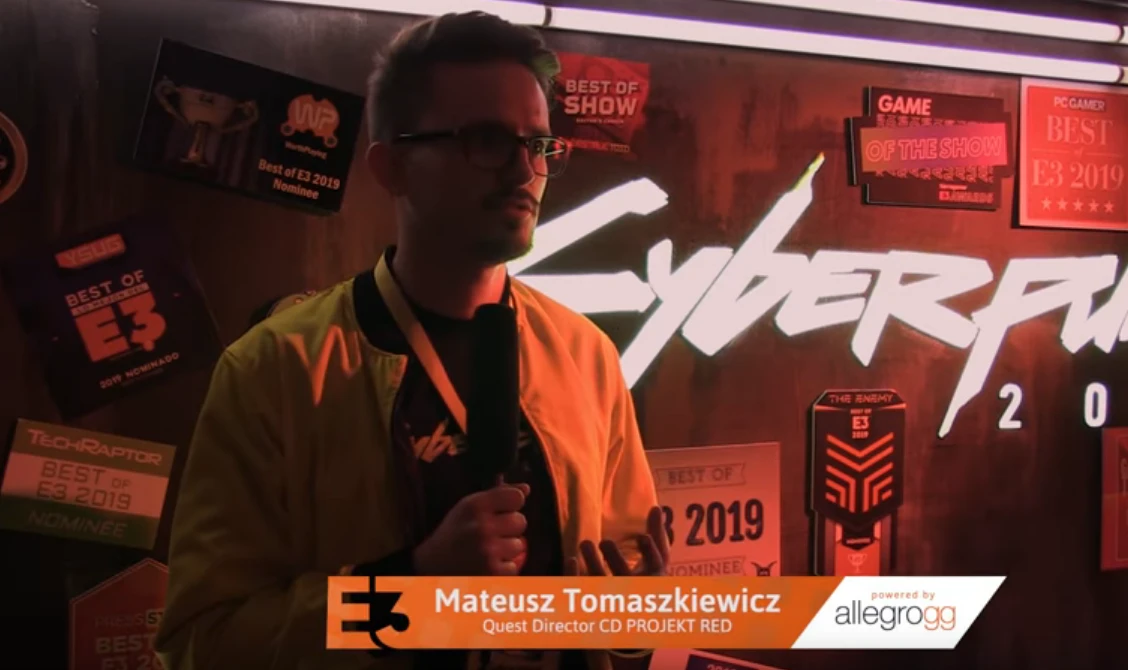 Интервью с квест-директором игры Матеушем Томашкевичем