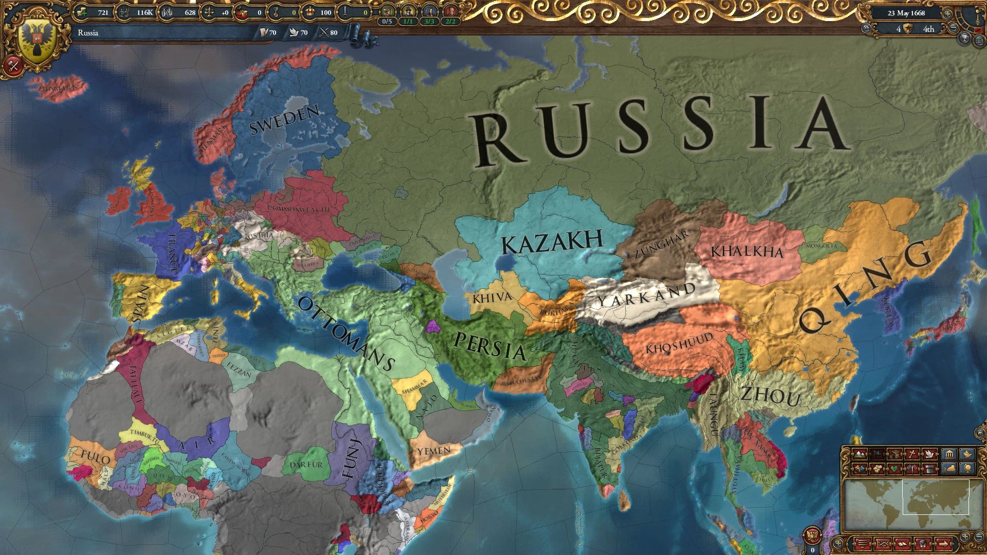 Europa Universalis 4 "Таблица для Cheat Engine" [UPD: 11.01.2025 / Linux] {kacperoo29}