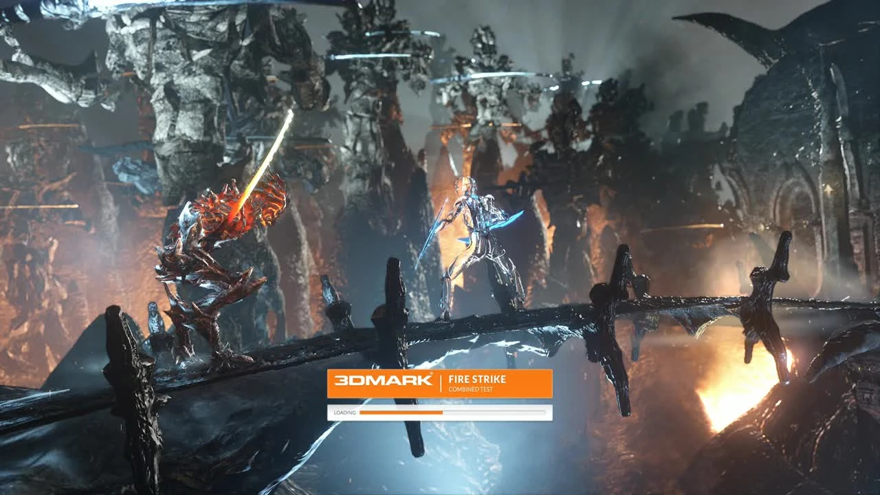 Тест 3DMark Fire Strike DX11 i7 7700k GTX 1080 Ti 32GB 2560x1440