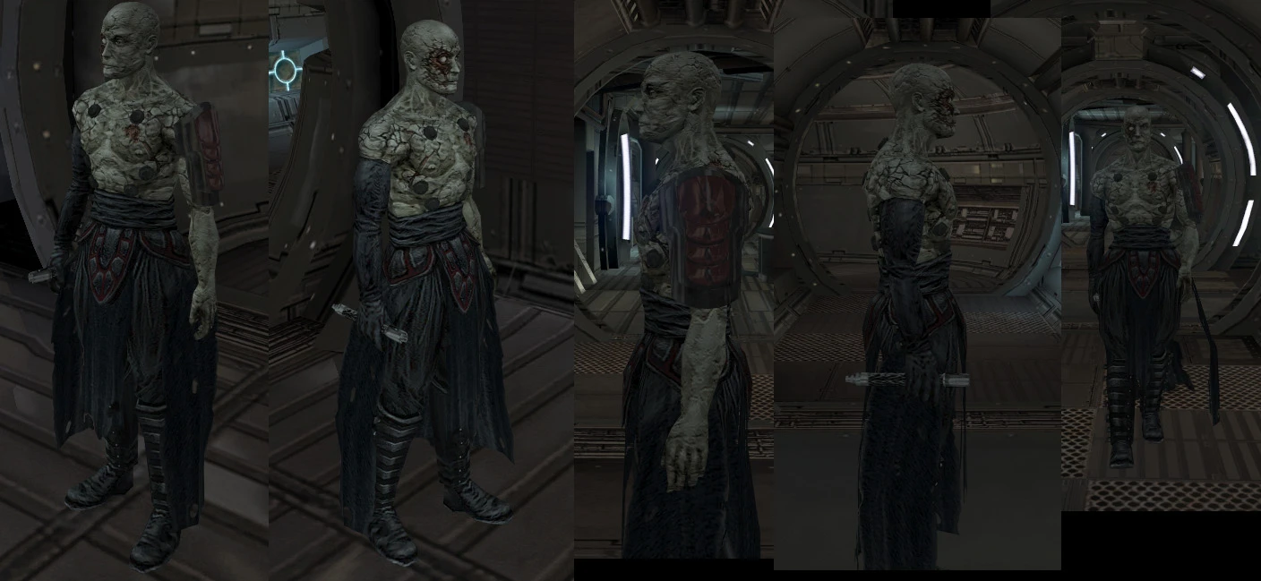 Star Wars: Knights of the Old Republic 2 - The Sith Lords "TFU-style Darth Sion model"