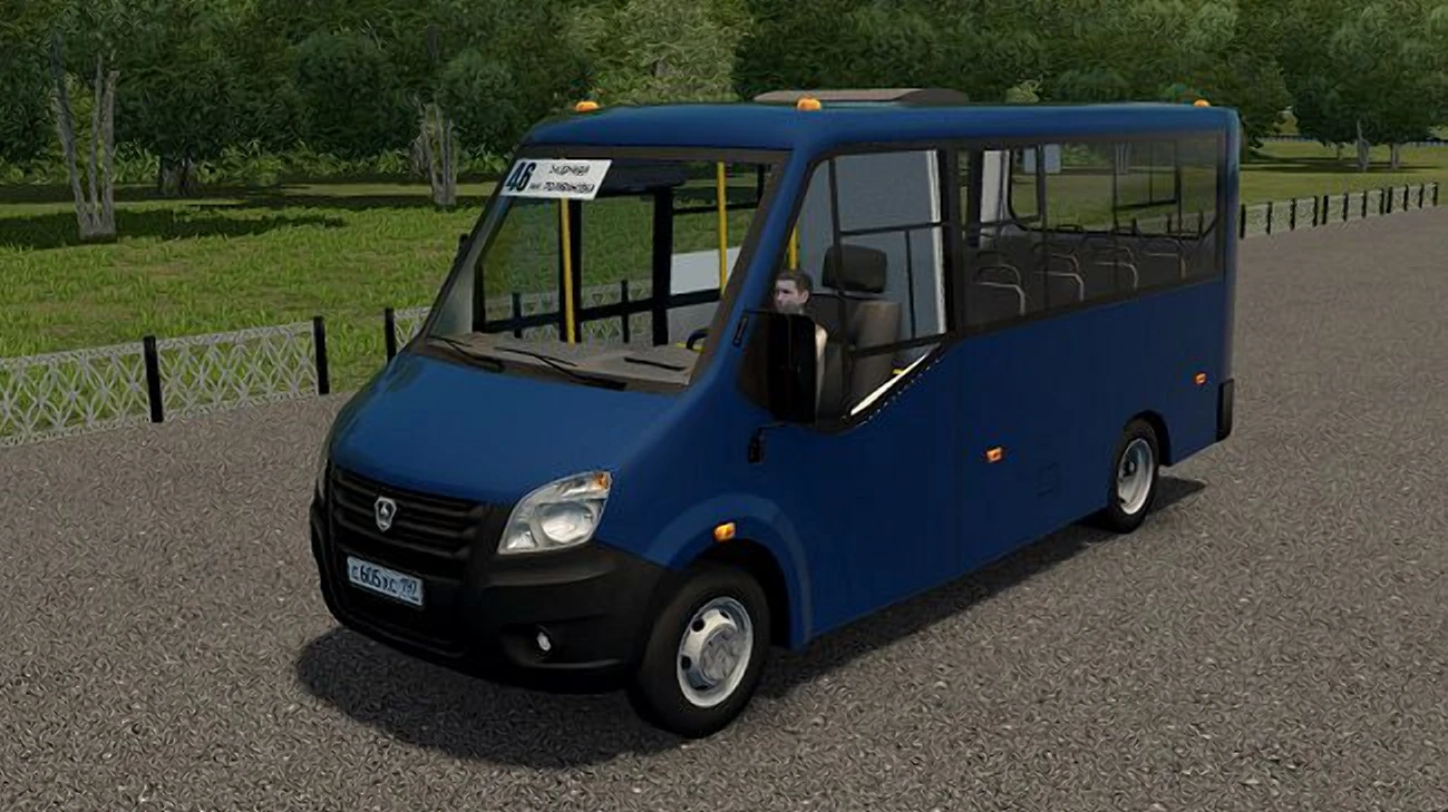 City Car Driving "Газель Next Cityline (1.5.9.2)"