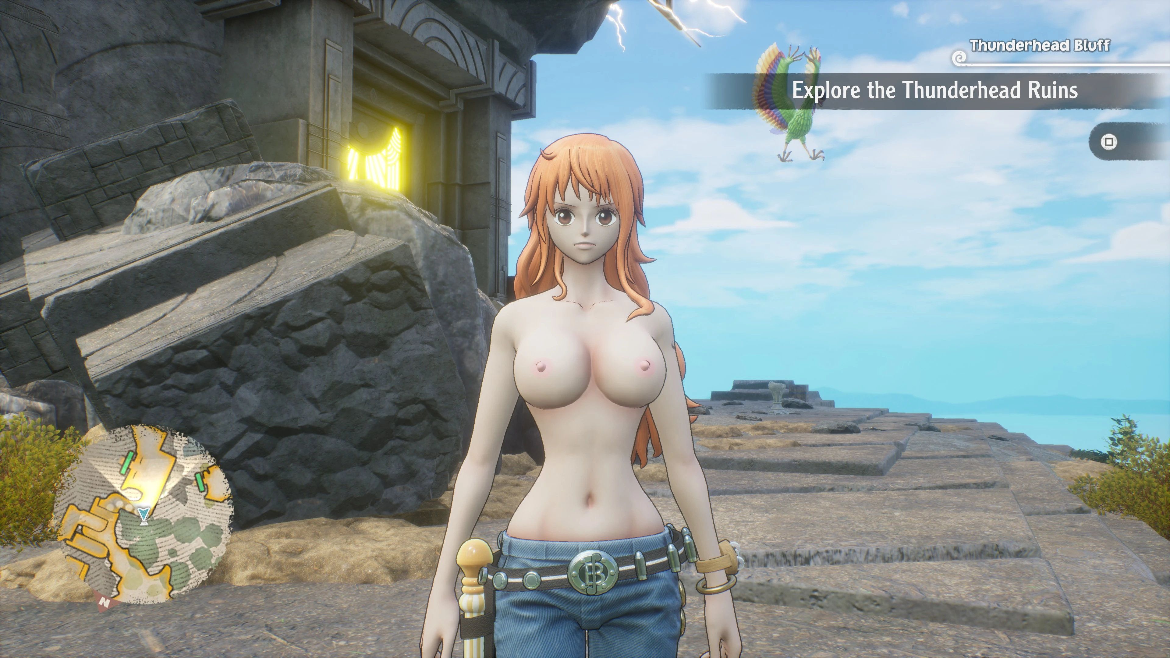 One Piece Odyssey "Нами с голой грудью"