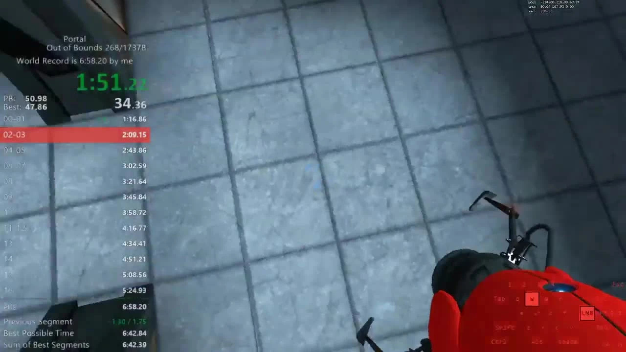 Как пройти Portal за 6 минут [Разбор мирового рекорда]