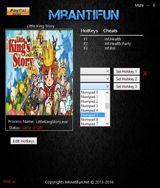 Little King's Story: Трейнер/Trainer (+3) [1.00] {MrAntiFun}