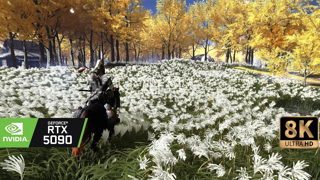 Живописные пейзажи Ghost of Tsushima на мощном ПК и трассировкой лучей