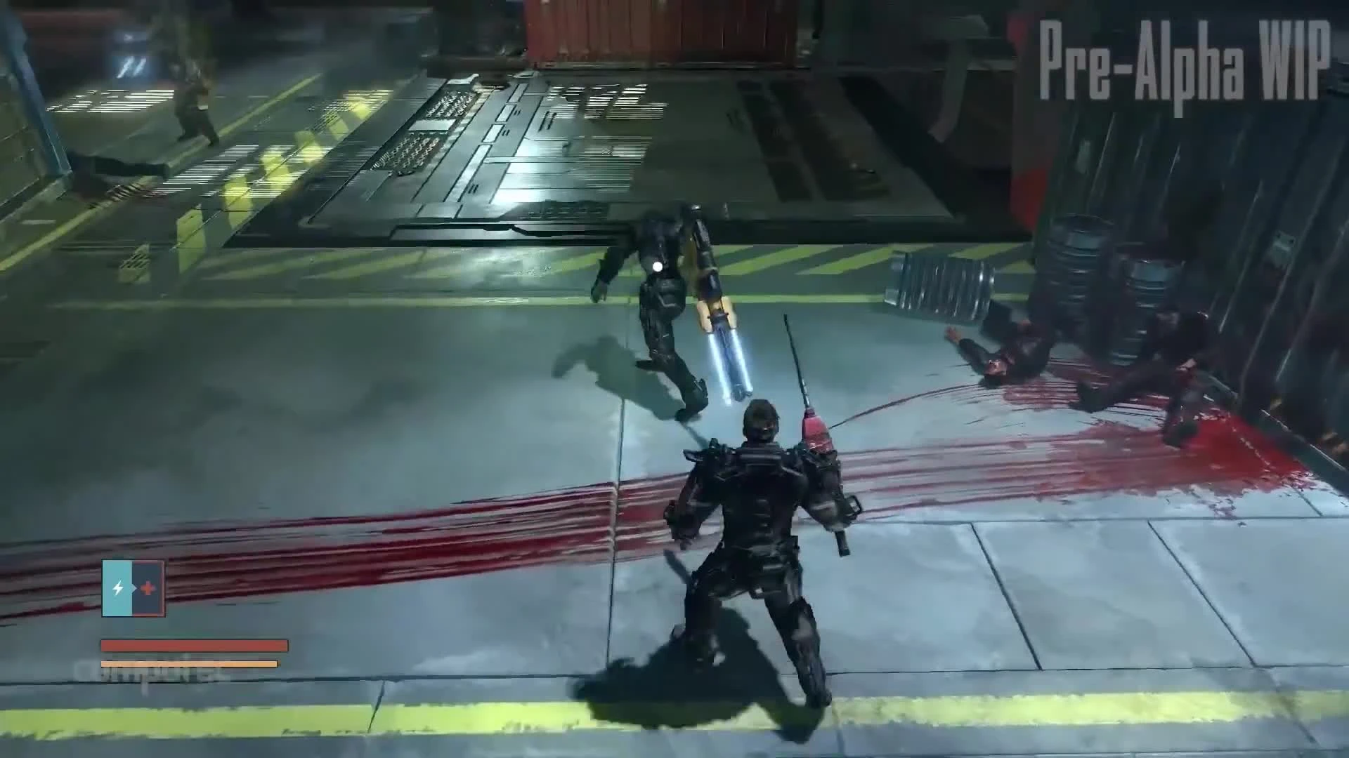 Геймплей киберпанковой RPG The Surge из пре-альфы