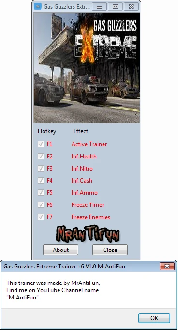 Gas Guzzlers Extreme: Трейнер/Trainer (+6) [1.0] {MrAntiFun}