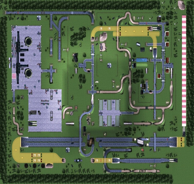 Crashday "карта Lost City map"