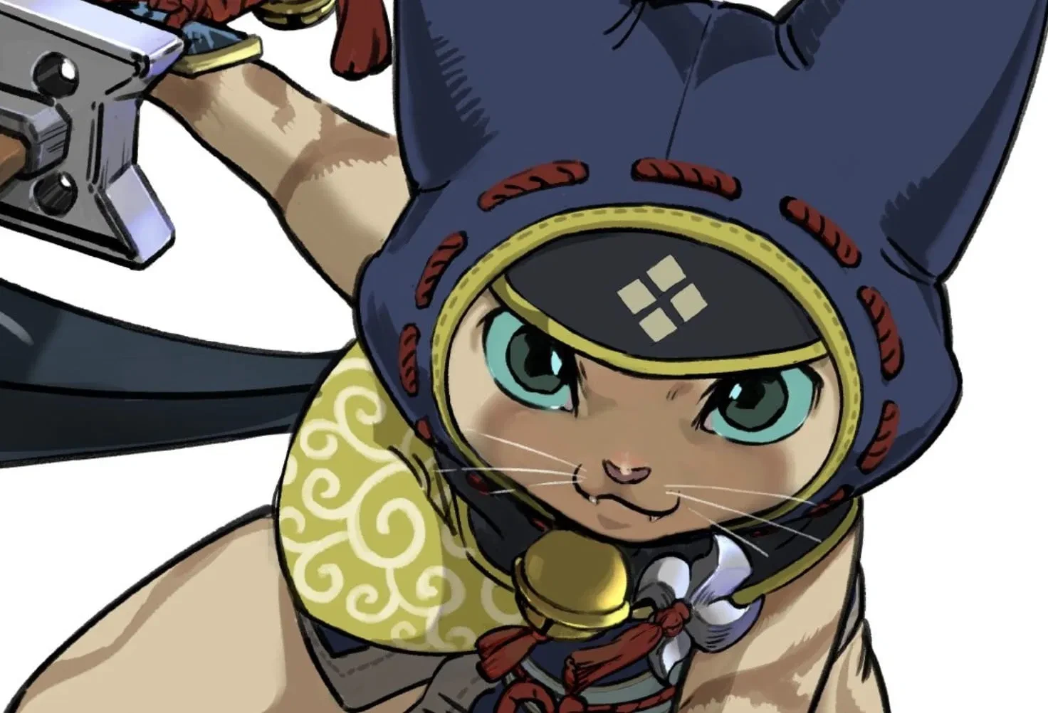 Новые концепт-арты Monster Hunter Rise демонстрирующие Палико и Паламута